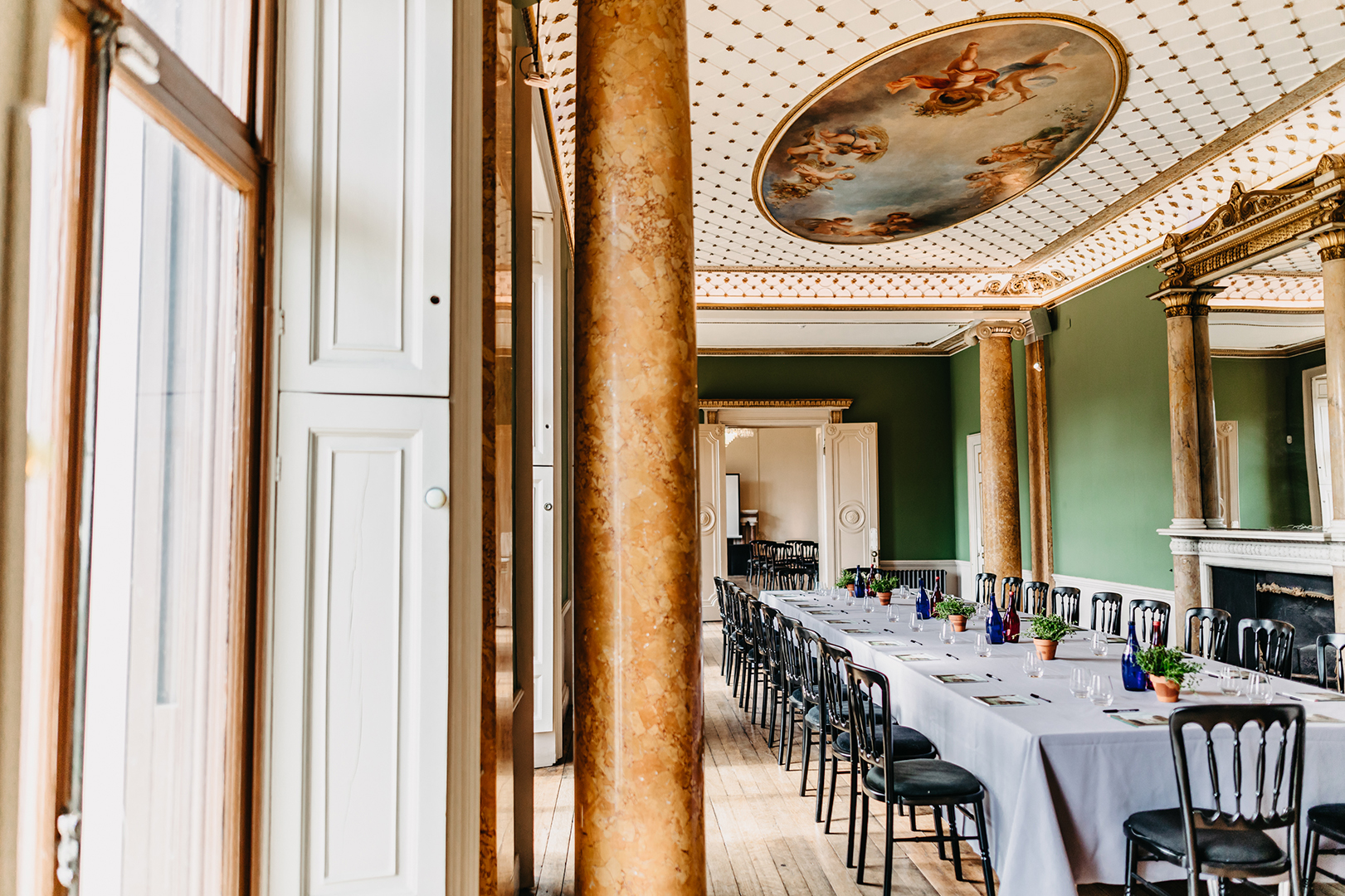 For dining at Gunnersbury Park, you can choose from three catering suppliers: Seasoned, Mazaa (our Asian division), and King Solomon's Catering.