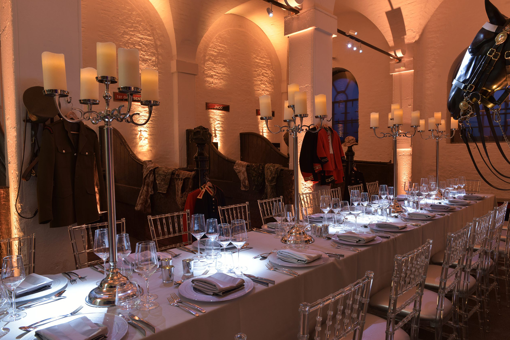 Nestled in the iconic setting of Horse Guards Parade in the heart of ceremonial London, the Household Cavalry Museum offers a truly distinguished venue for corporate and private events.