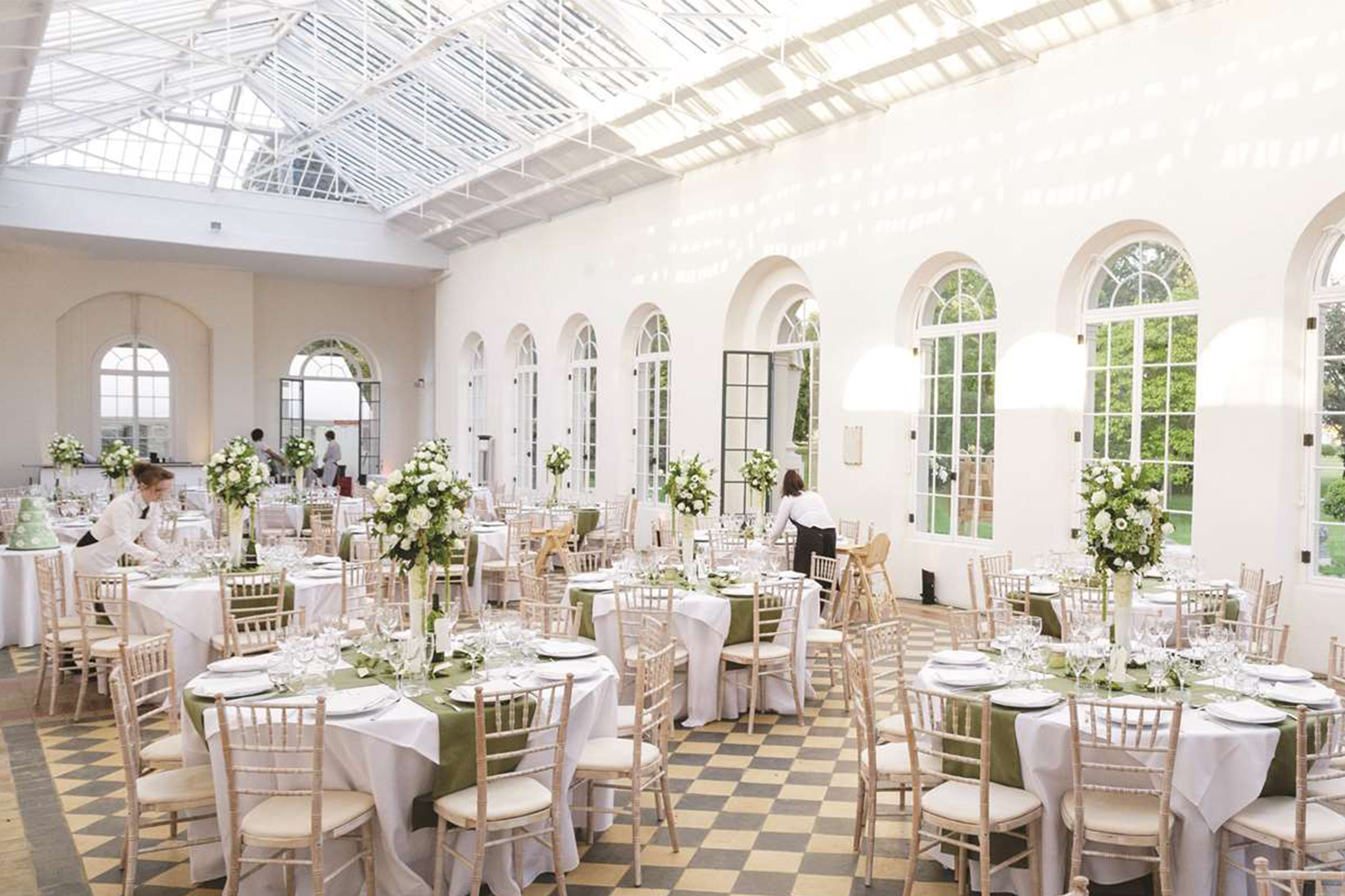 An image showcasing one of Wrest Park's event spaces.